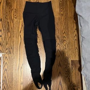 Lululemon high rise stirrup leggings